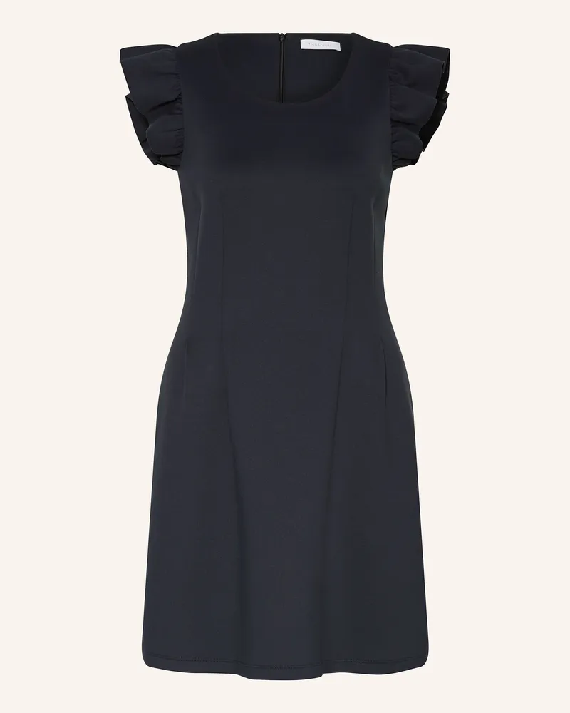Rich&Royal Kleid mit Volants Schwarz