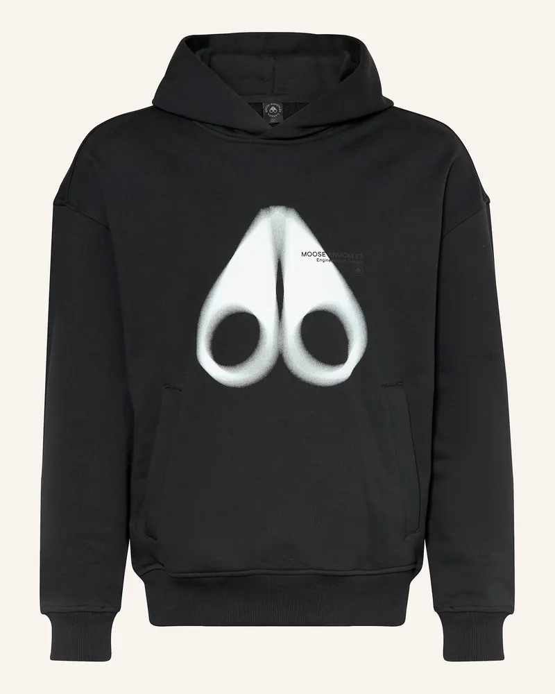 Moose Knuckles Hoodie MAURICE Schwarz