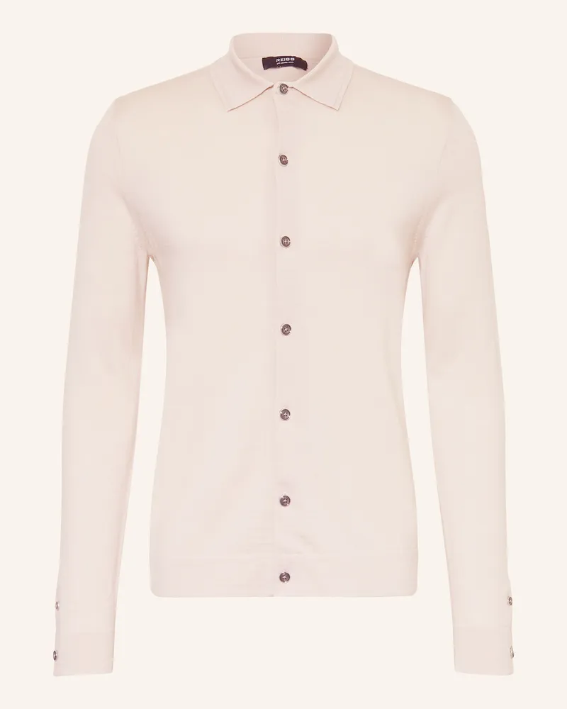 Reiss Strickjacke FORBES aus Merinowolle Beige