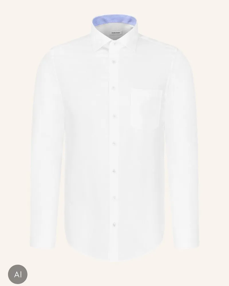 Seidensticker Business Hemd Regular Fit weiss Weiss