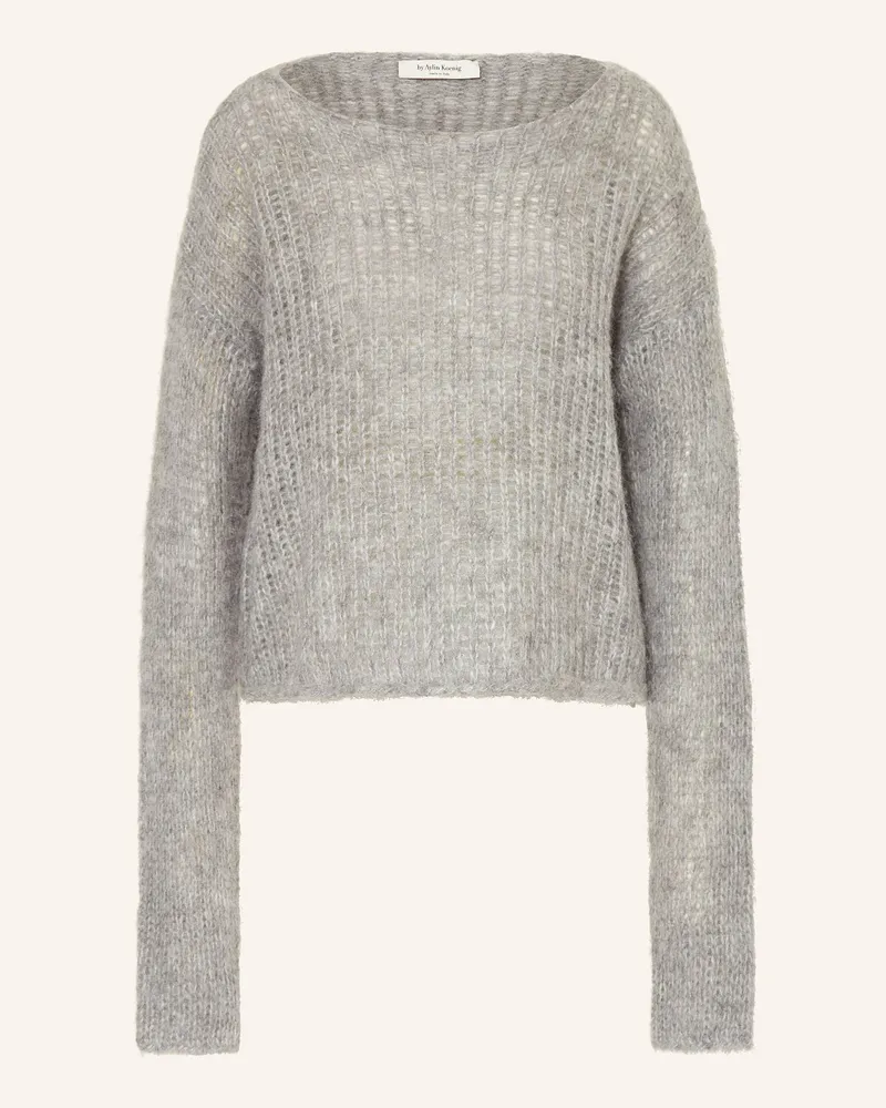 by Aylin Koenig Alpaka-Pullover Isa grau Grau