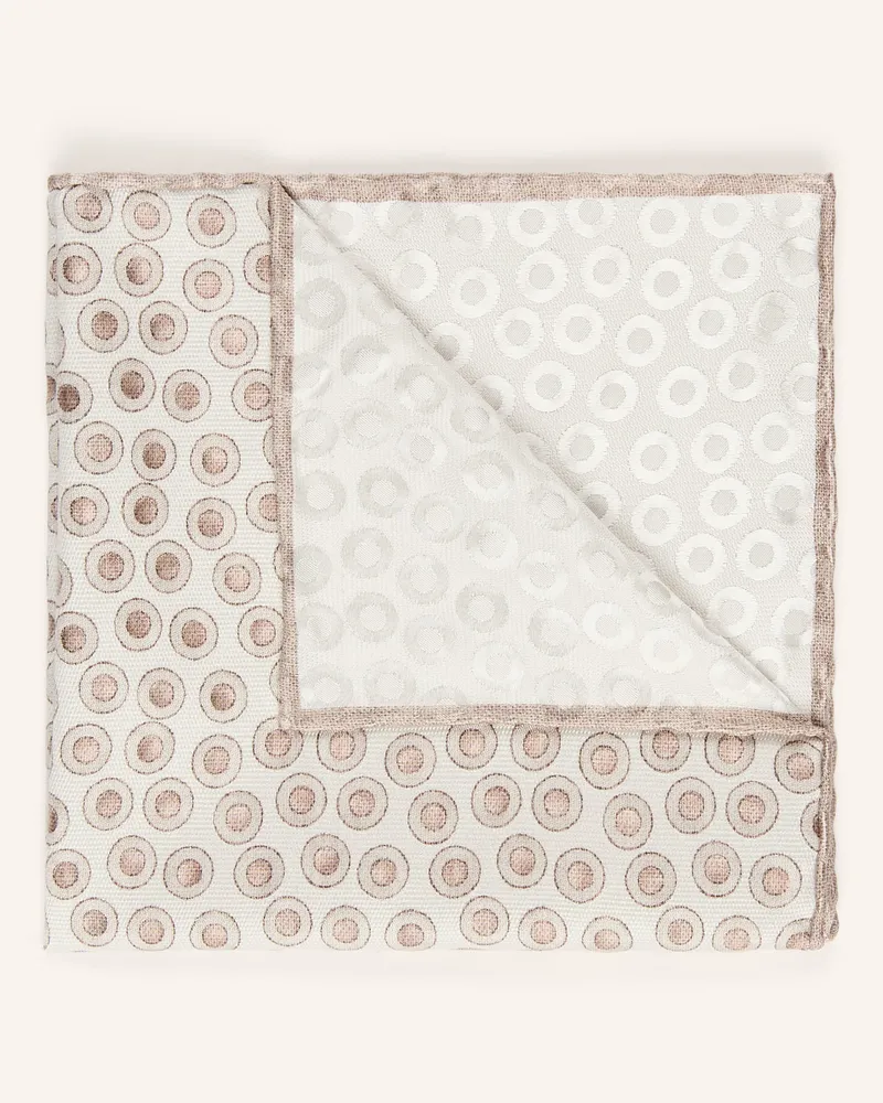 Brunello Cucinelli Einstecktuch beige Creme