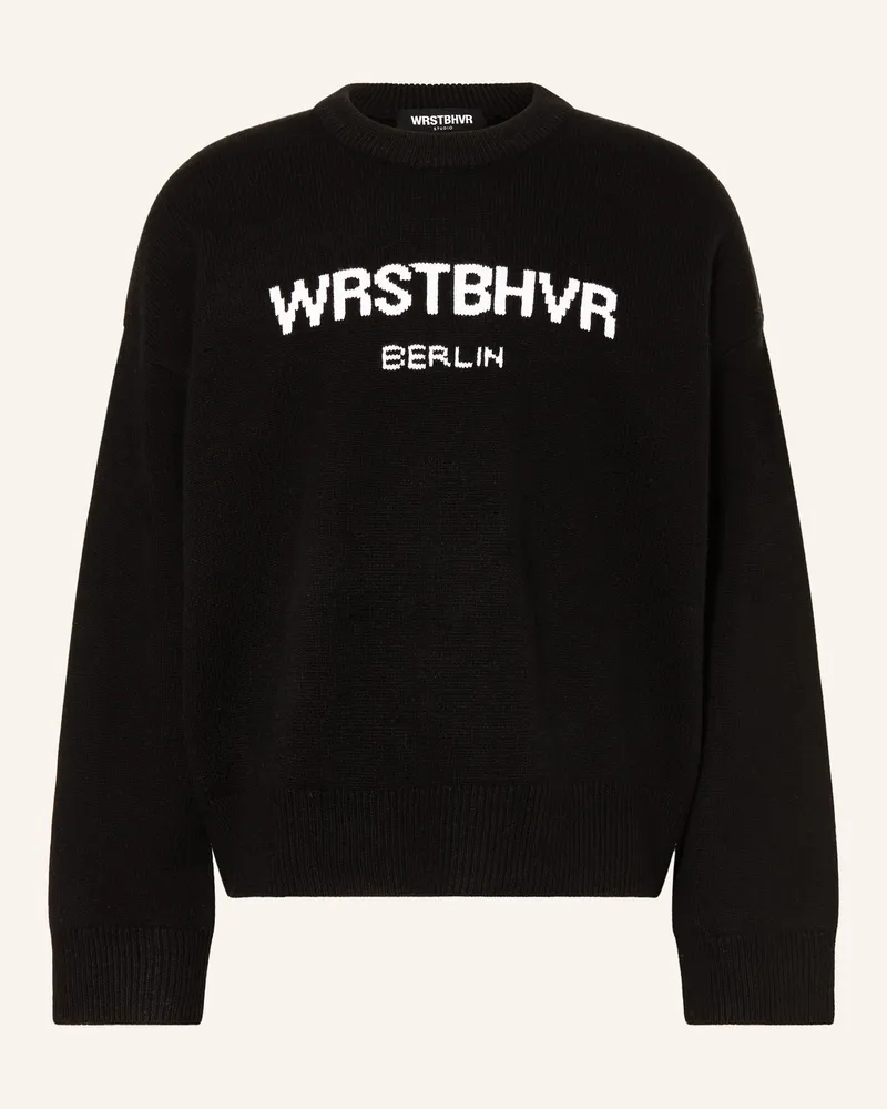 WRSTBHVR Oversized-Pullover Eliam schwarz Schwarz
