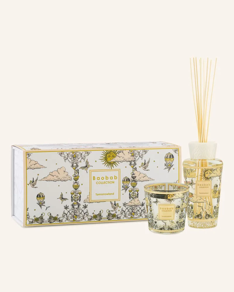 Baobab Collection Set TOMORROWLAND 2025: Duftkerze und Raumduft Schwarz