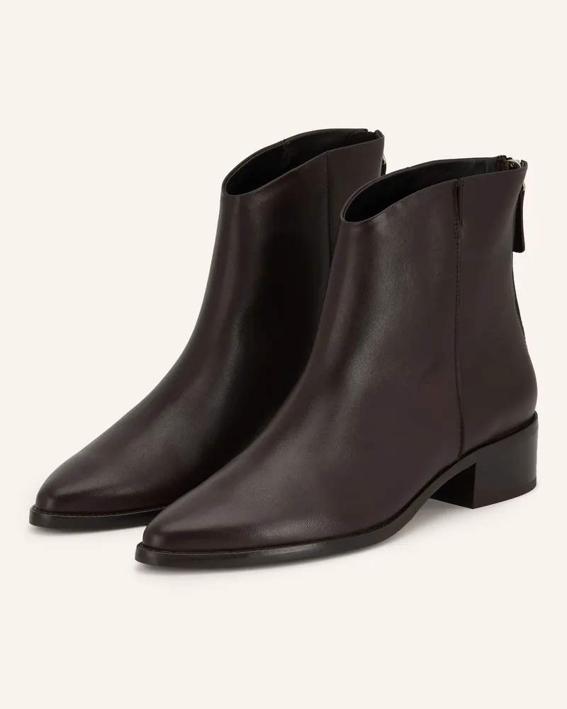 paul green Stiefeletten braun Dunkelbraun