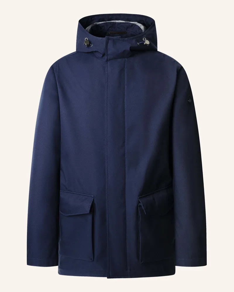 Hackett Parka ONSHORE VELO Dunkelblau