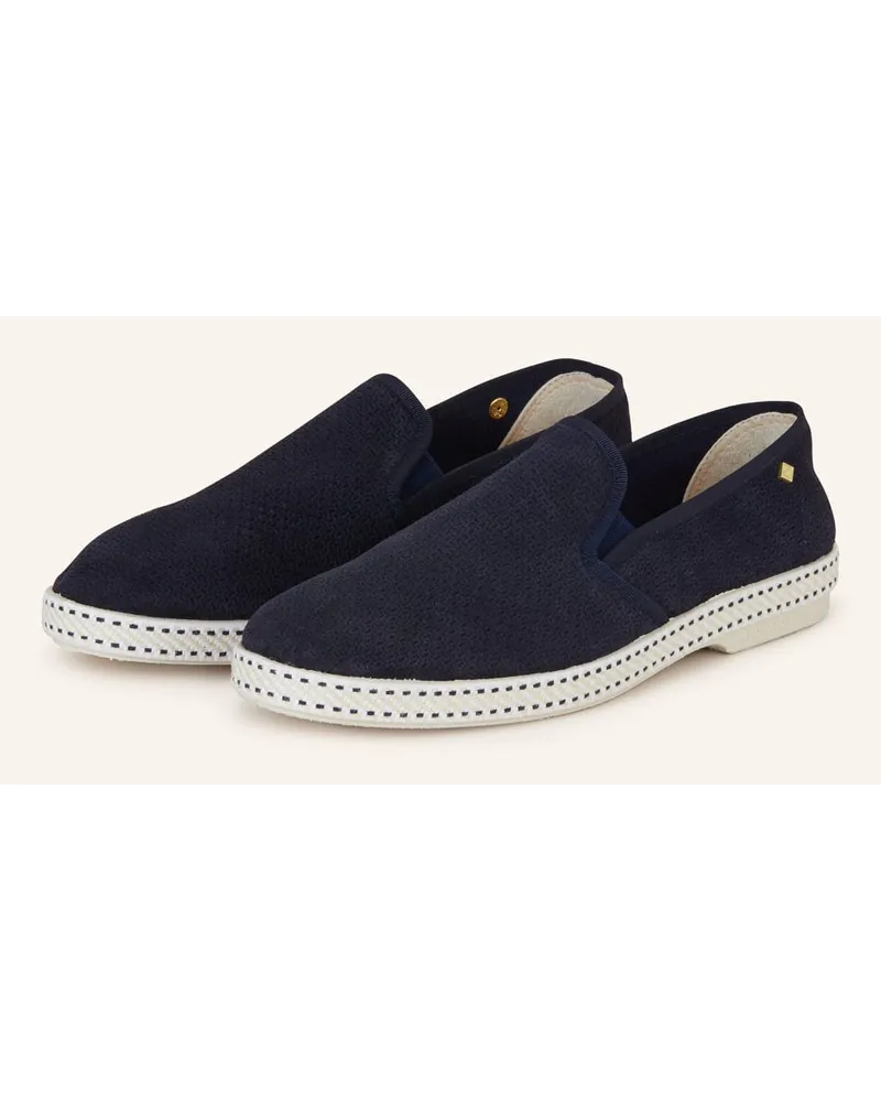 Rivieras Slipper - DUNKELBLAU Blau