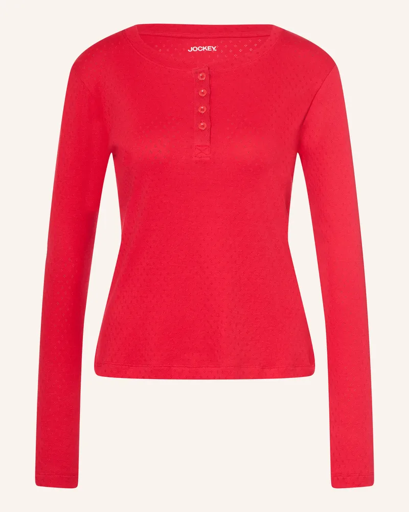Jockey Schlafshirt Pure Cotton rot Rot