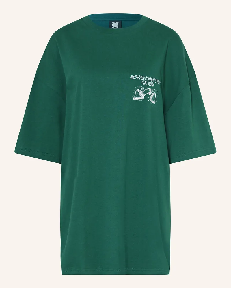 Karo Kauer Oversized-Shirt GOOD FORTUNE Grün