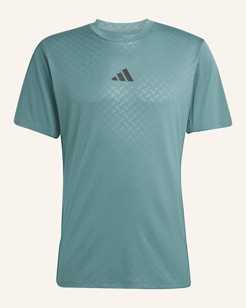 adidas T-Shirt POWER 3-STRIPES Petrol