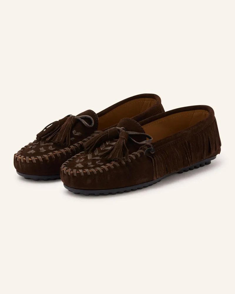 TORAL Mokassins Momo braun Dunkelbraun