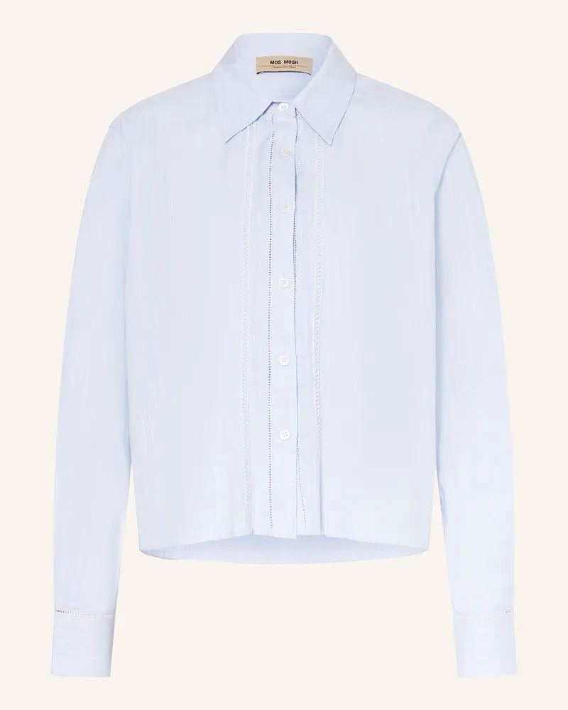 Mos Mosh Hemdbluse MMVINA Hellblau