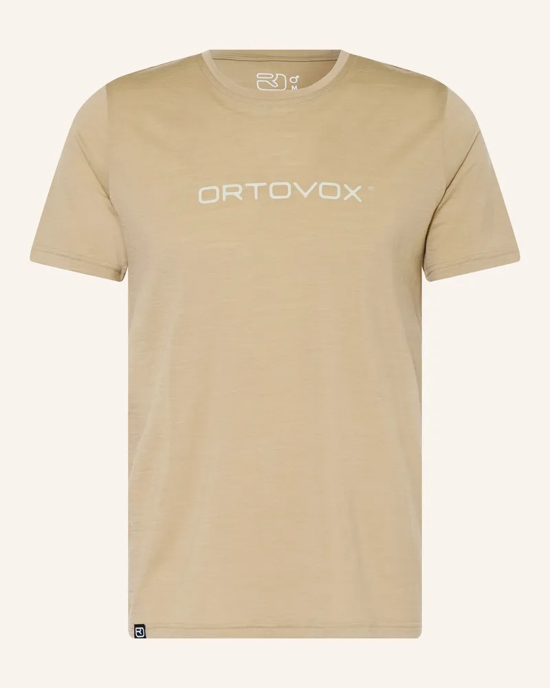 Ortovox T-Shirt 150 Cool Brand Ts beige Beige