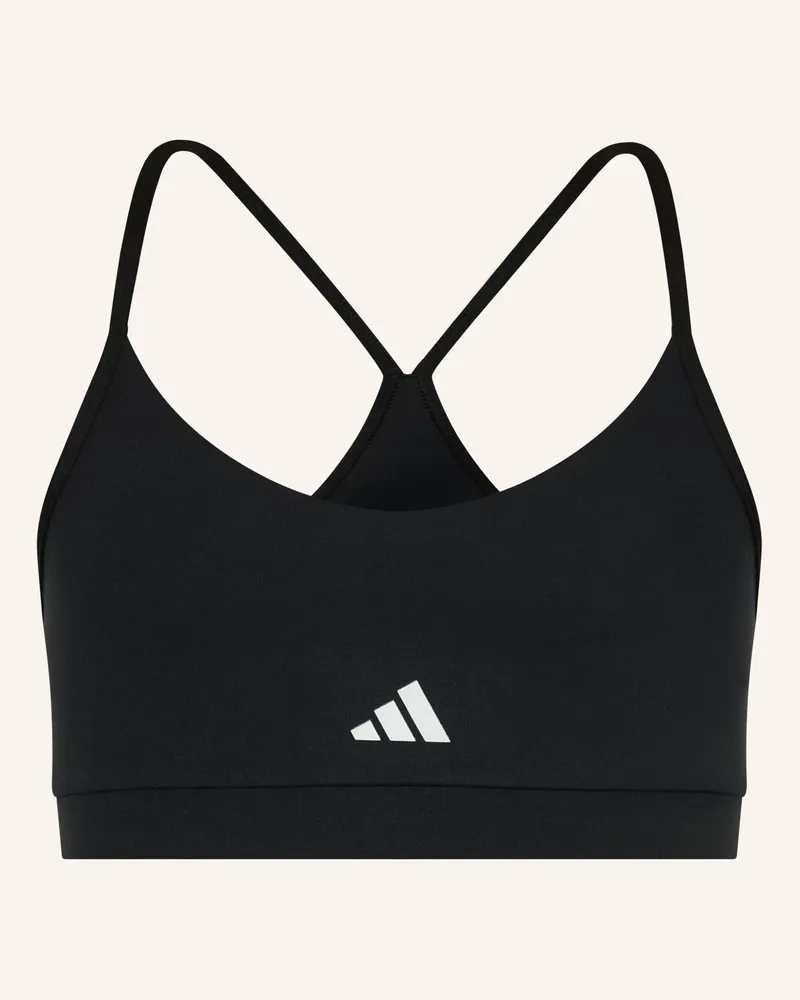 adidas Sport-Bh schwarz Schwarz