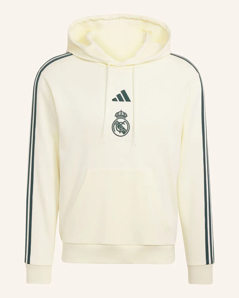 adidas Real Madrid Farm Hoodie beige Weiss