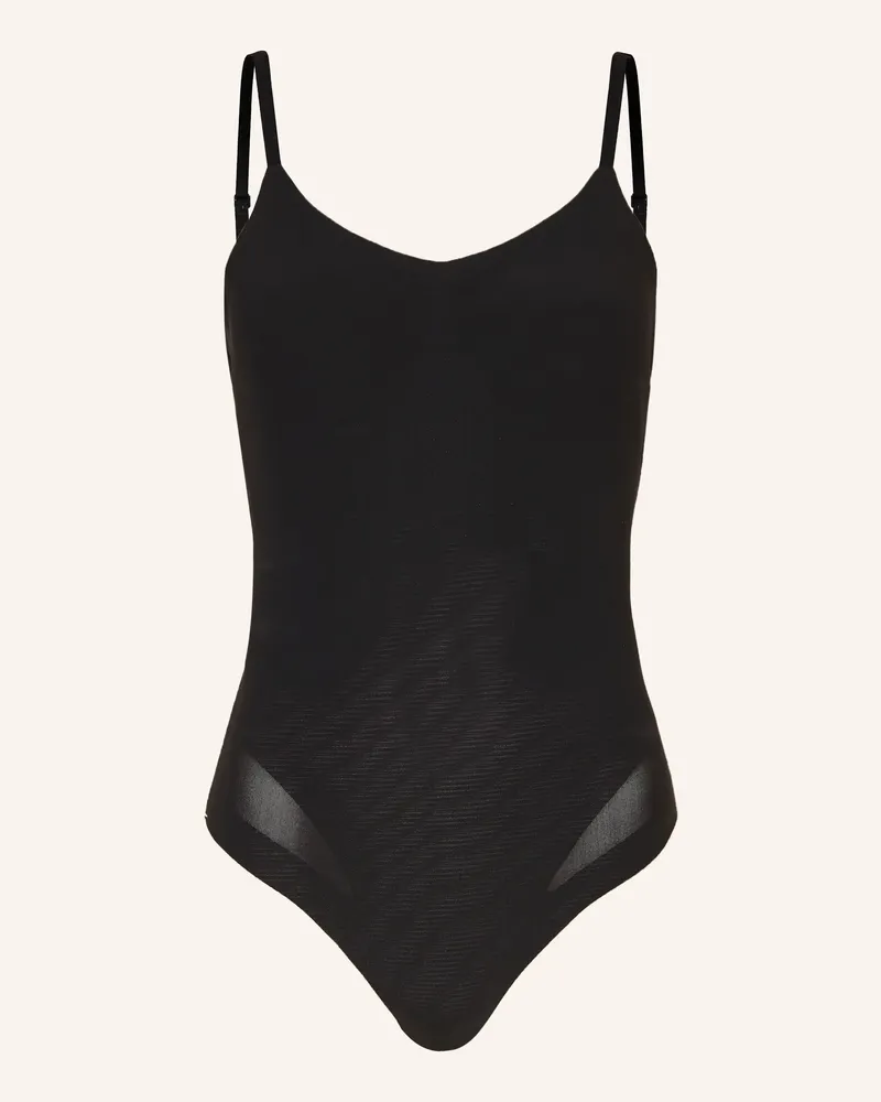 Calvin Klein Shape-Body STAY-PUT MESH Schwarz