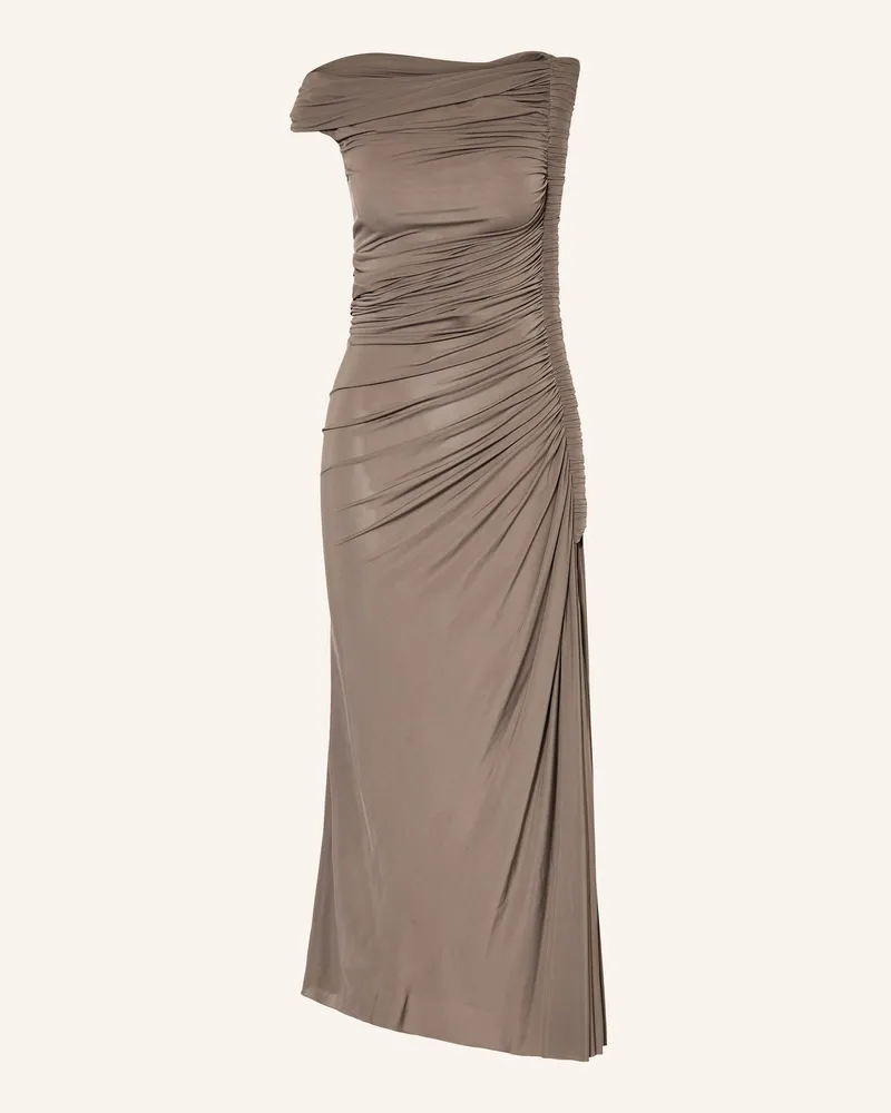 Alaïa Cocktailkleid Taupe