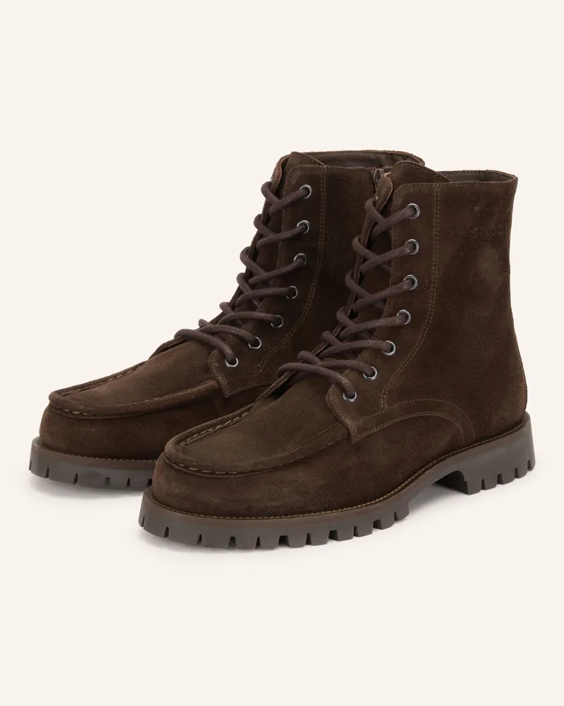 Copenhagen Schnürboots cph849 braun Dunkelbraun