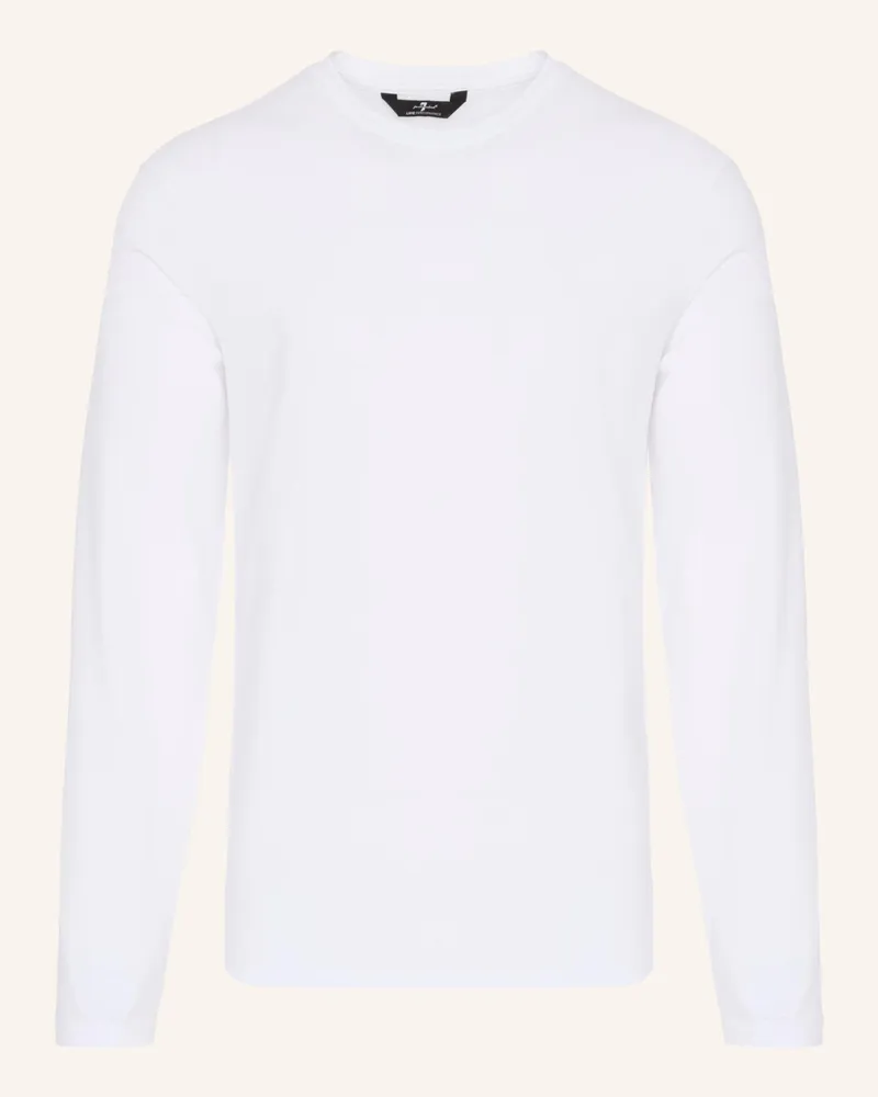 7 for all mankind LS TEE Weiss