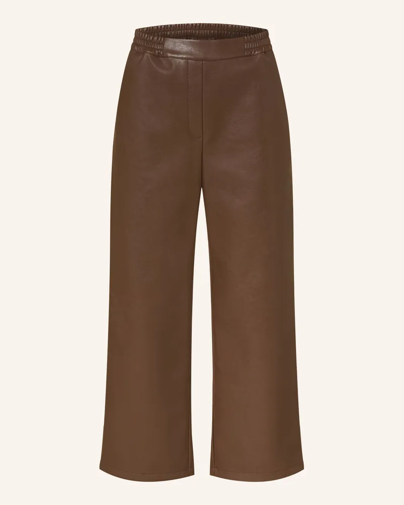 Princess goes Hollywood 7/8-Hose In Lederoptik braun Dunkelbraun