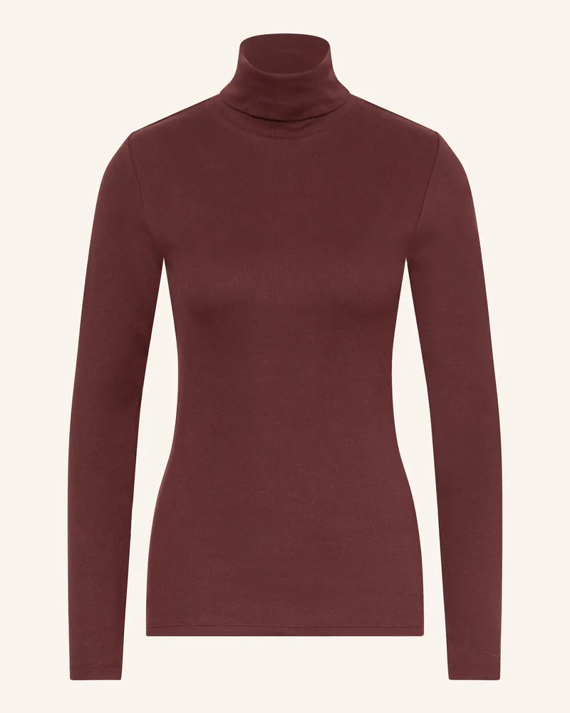 Marc O'Polo Rollkragenshirt Dunkelrot