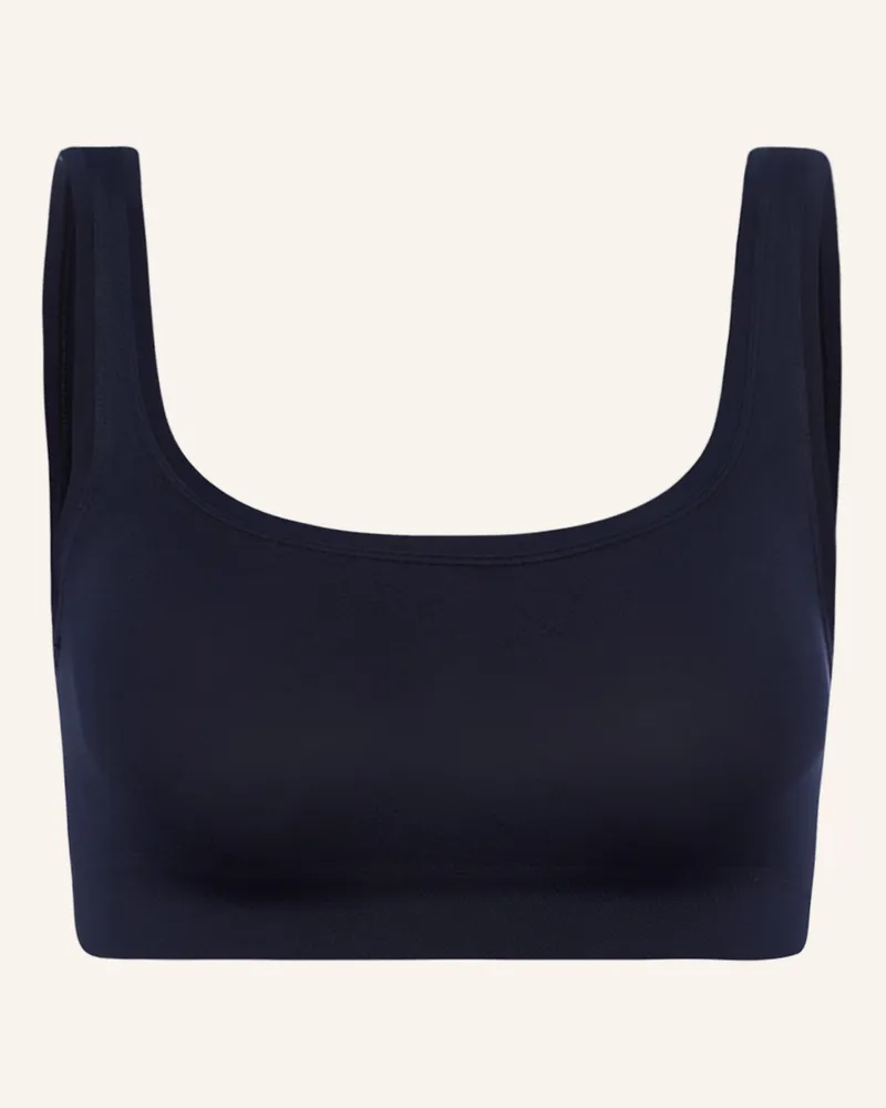 Hanro Bustier Touch Feeling blau Dunkelblau