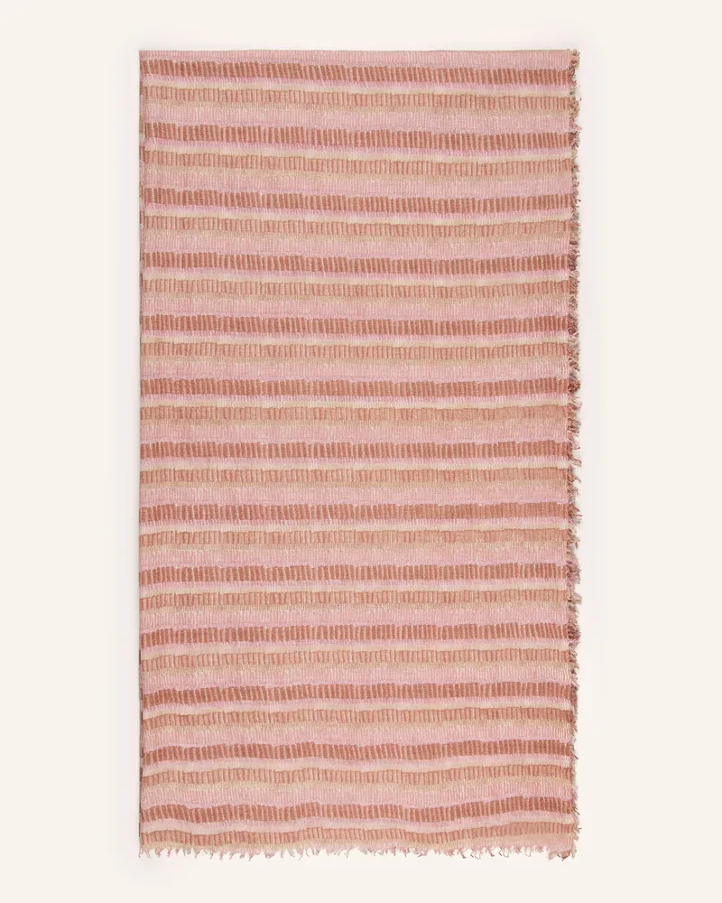 hemisphere Schal Mit Seide rosa Rosa