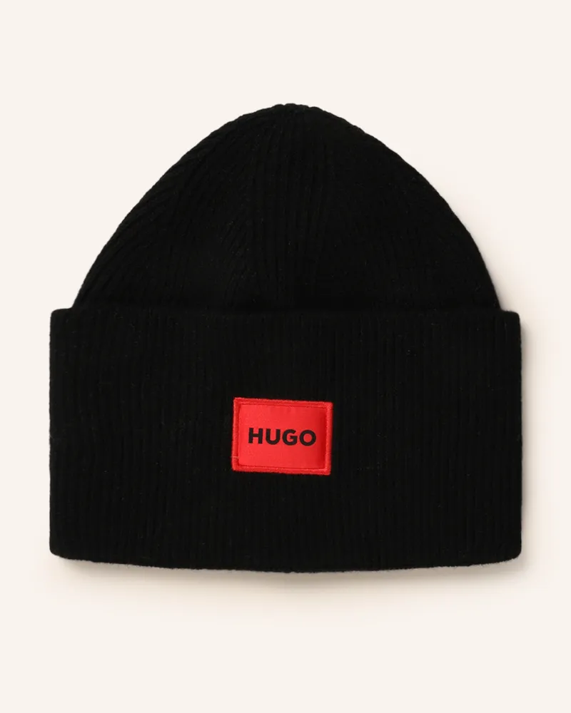 HUGO BOSS Mütze Xaff schwarz Schwarz