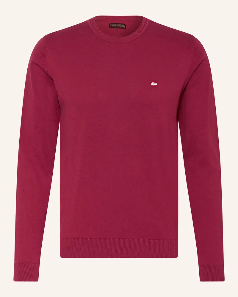 Napapijri Pullover DECATUR Dunkelrot