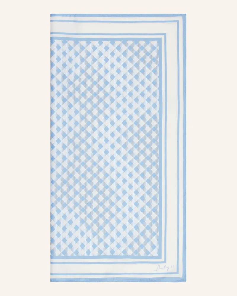 Darling Harbour Seidentuch Hellblau