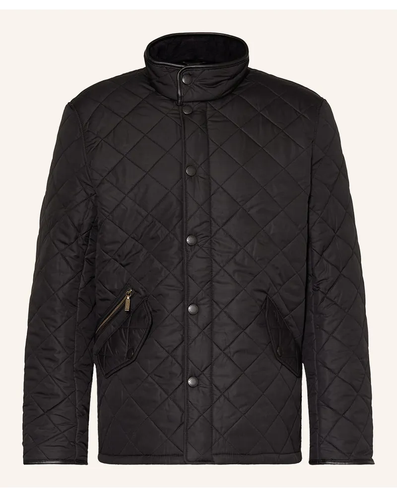 Barbour Steppjacke POWELL Schwarz