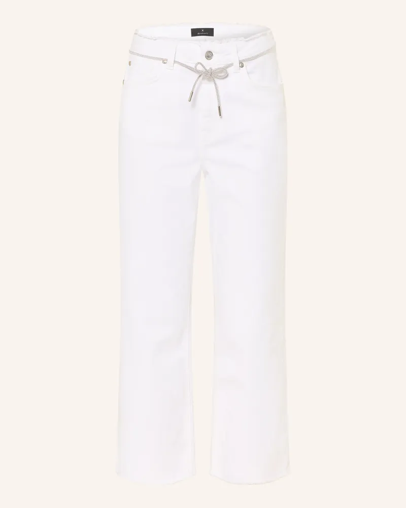 monari Cropped Jeans mit Schmucksteinen 105