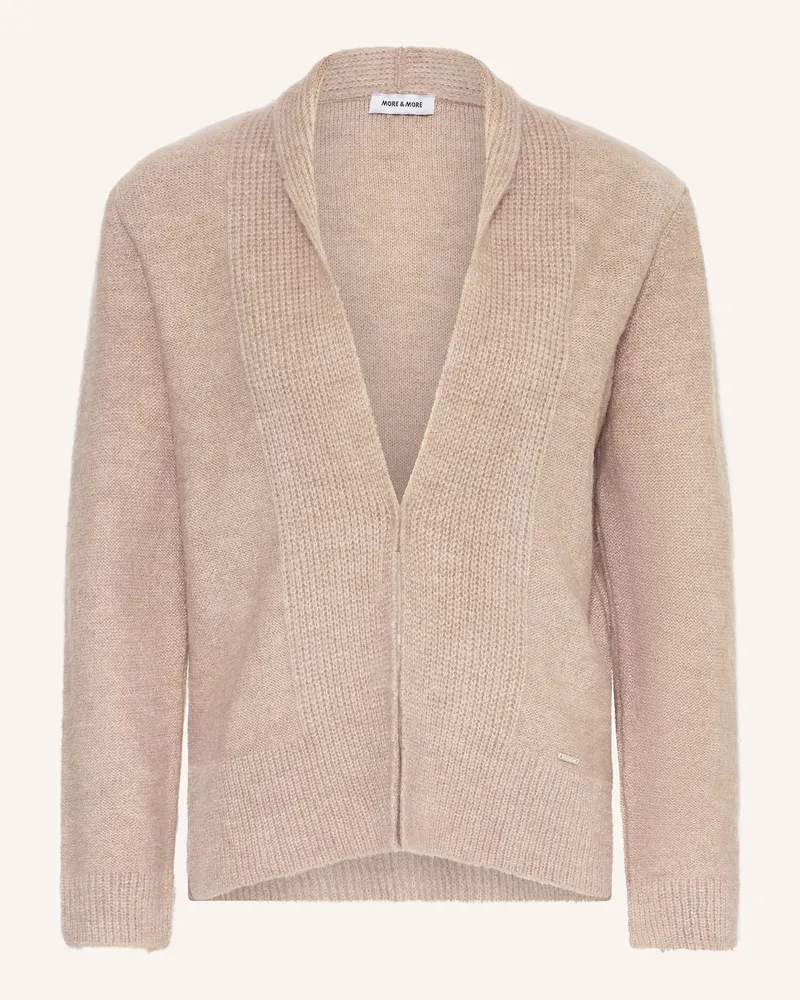 More & More Strickjacke Taupe