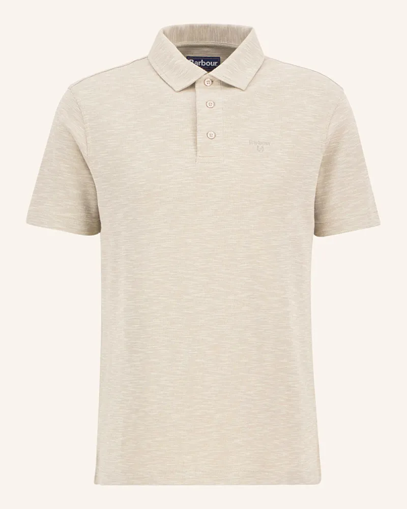 Barbour Strick-Poloshirt HEPPLE Beige