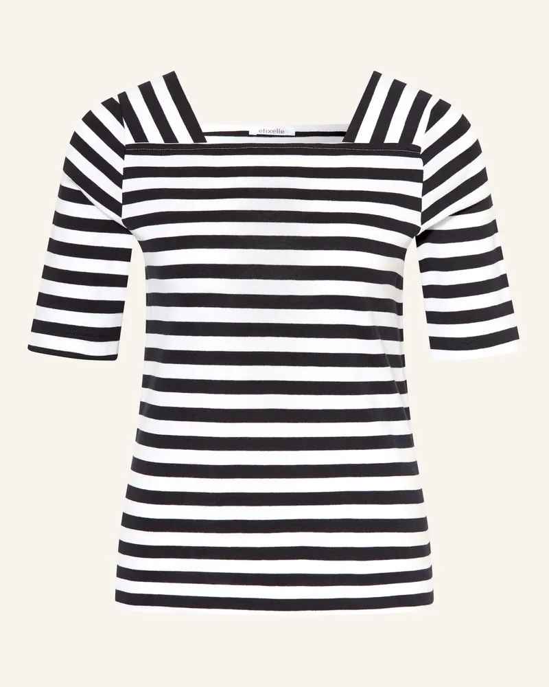 Efixelle T-Shirt blau Weiss