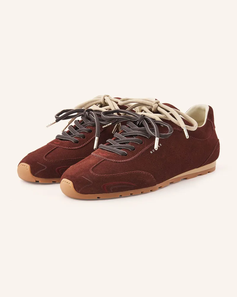 Nubikk Sneaker Billy Lou Ii rot Dunkelrot