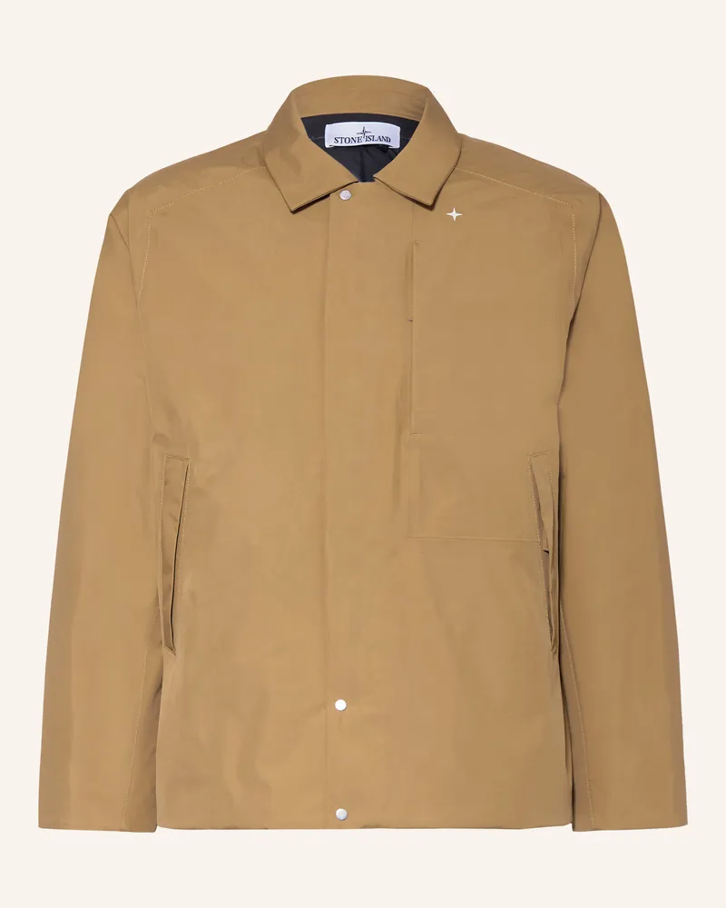 Stone Island Funktionsjacke Beige