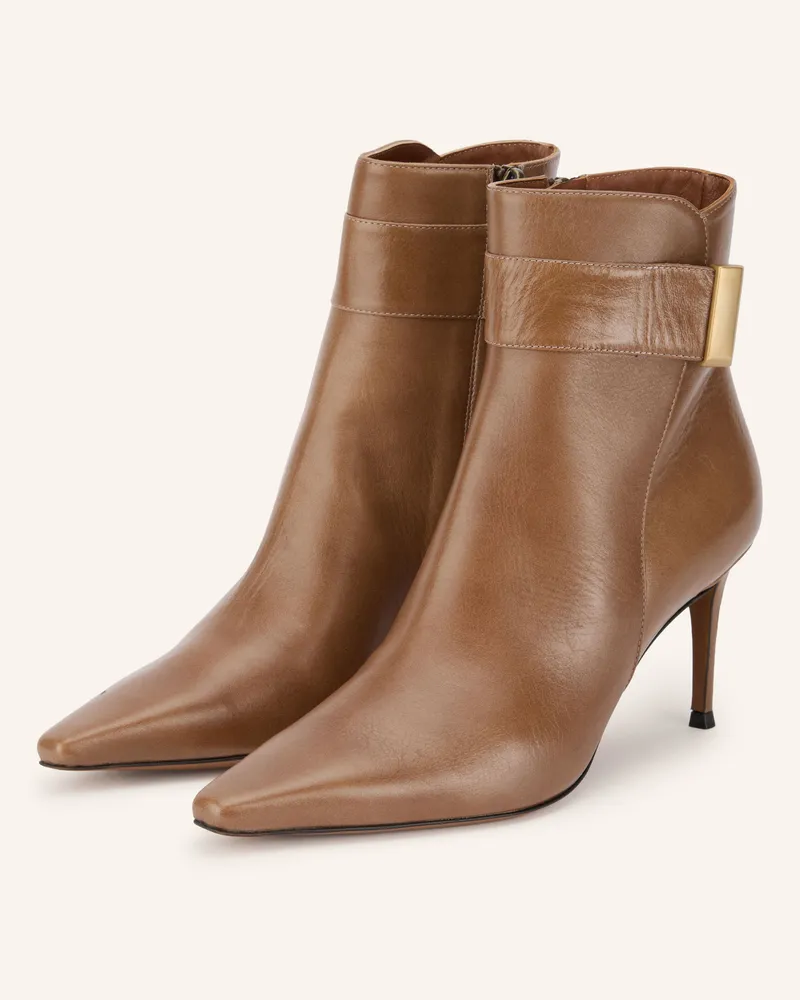 FESTA Milano Stiefeletten Kose beige Braun