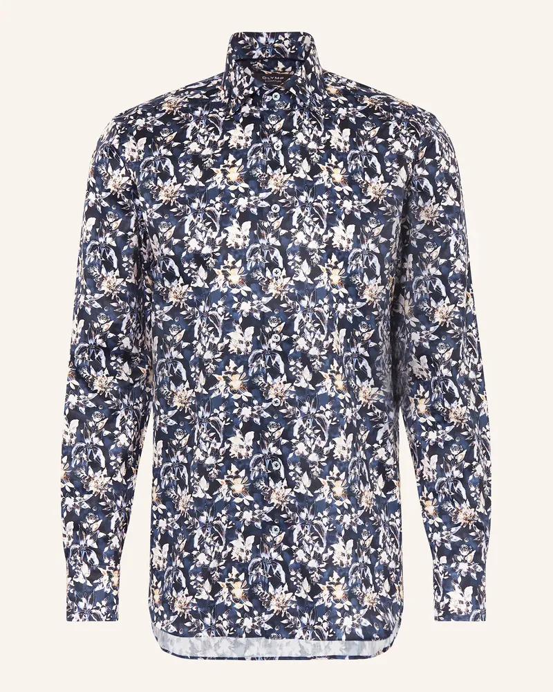 Olymp Hemd tailored fit Dunkelblau
