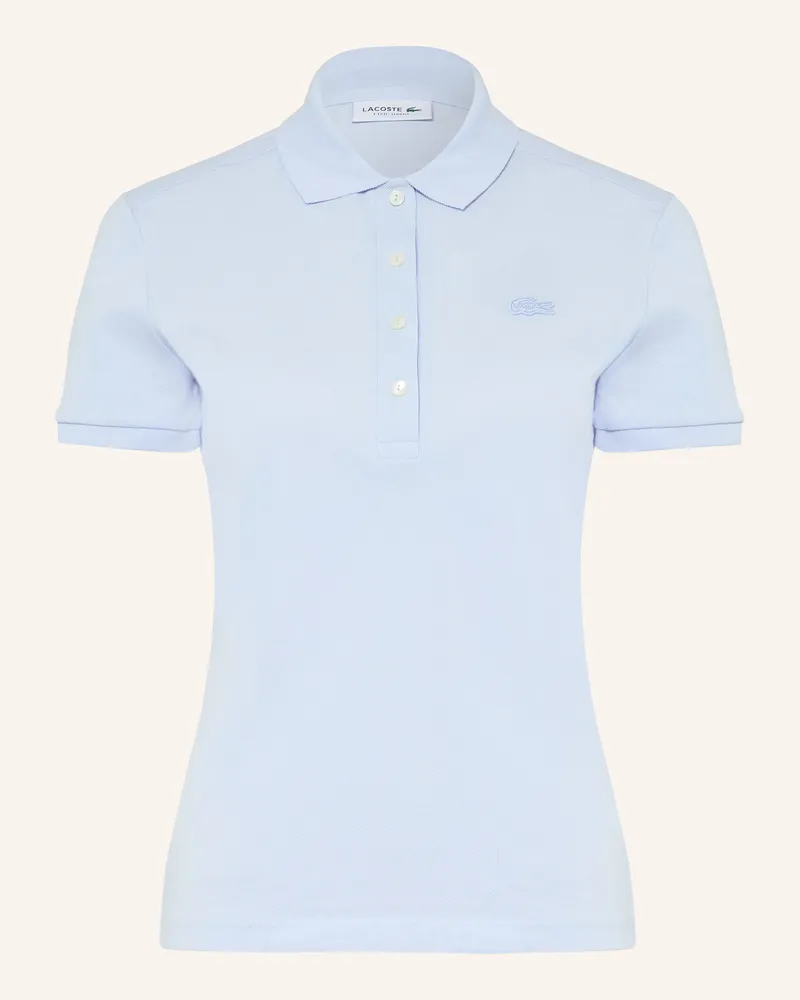 Lacoste Piqué-Poloshirt blau Hellblau