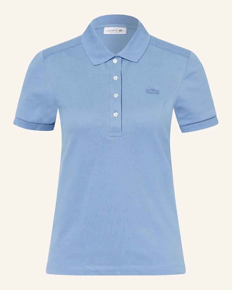 Lacoste Piqué-Poloshirt blau Hellblau