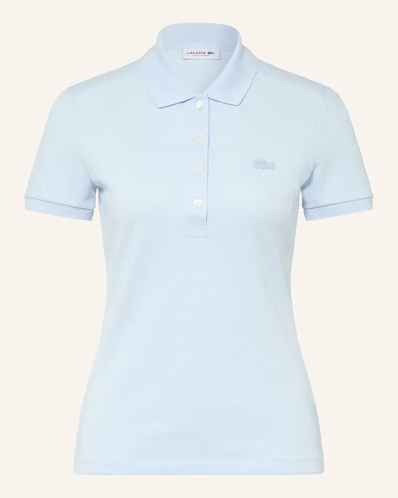 Lacoste Piqué-Poloshirt blau Hellblau