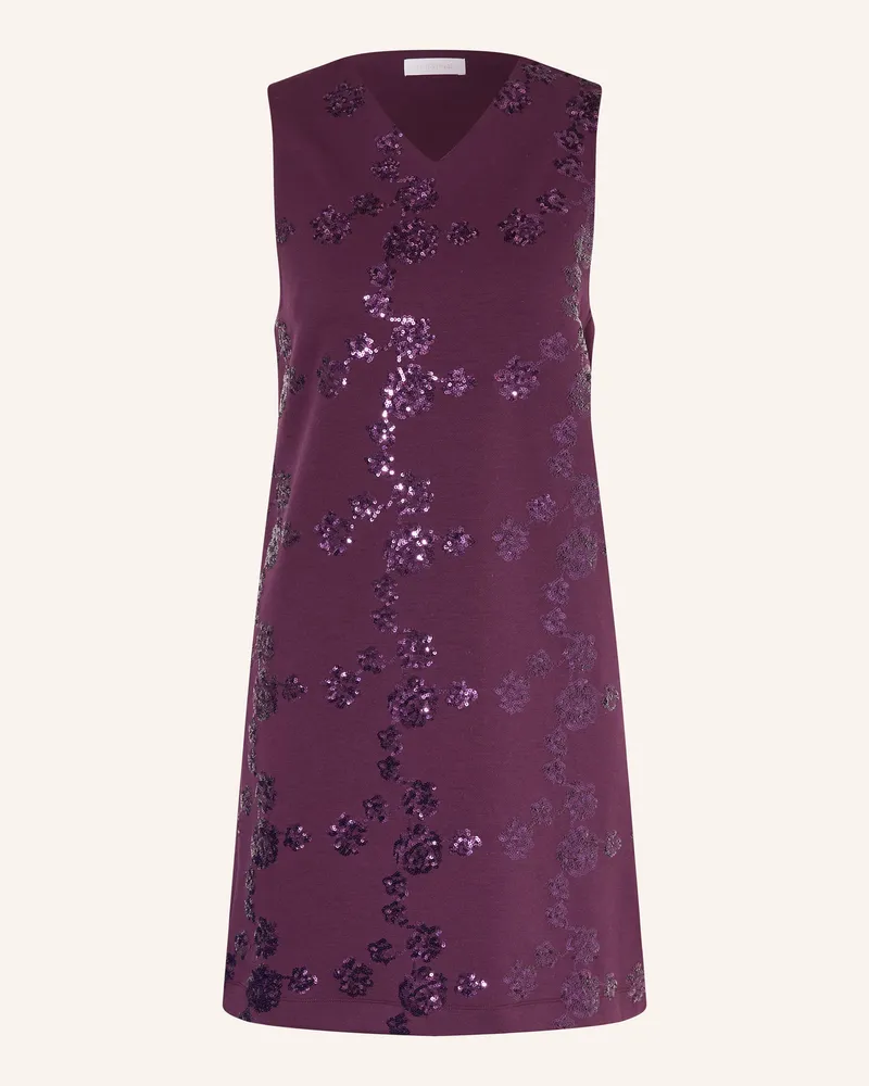 Rich&Royal Kleid Mit Pailletten rot Fuchsia
