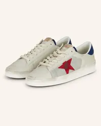 Golden Goose Sneaker STARDAN - WEISS/ BLAU/ ROT Weiss