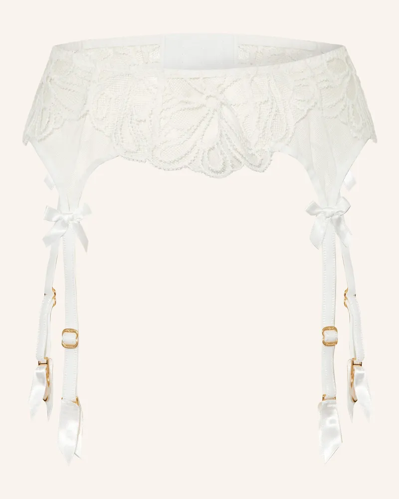 Agent Provocateur Strumpfhalter NELLE Weiss
