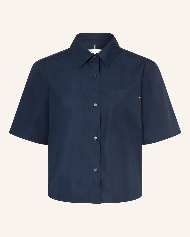 Tommy Hilfiger Blusenshirt Dunkelblau