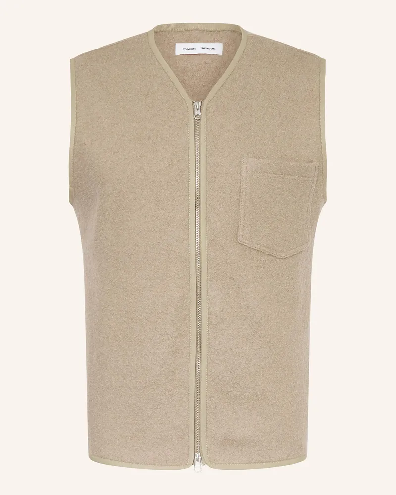 Samsøe & Samsøe Weste SAHANNES Beige