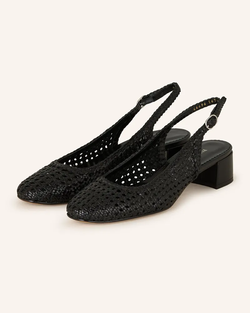 Pons Quintana Slingpumps Melani schwarz Schwarz
