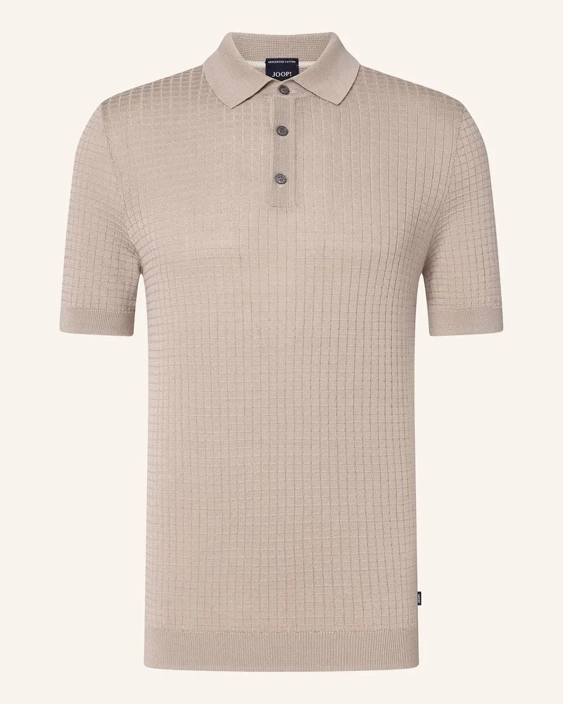 JOOP! Strick-Poloshirt beige Beige