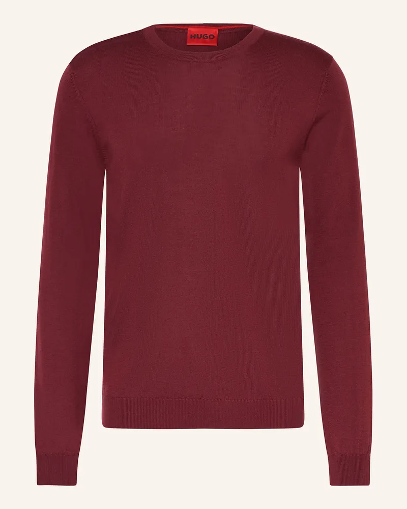 HUGO BOSS Pullover San Cedric rot Dunkelrot